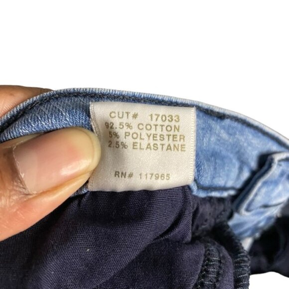 J Brand Women's Light Wash Maria High Waisted Skinny Denim Jeans - Picture 7 of 8